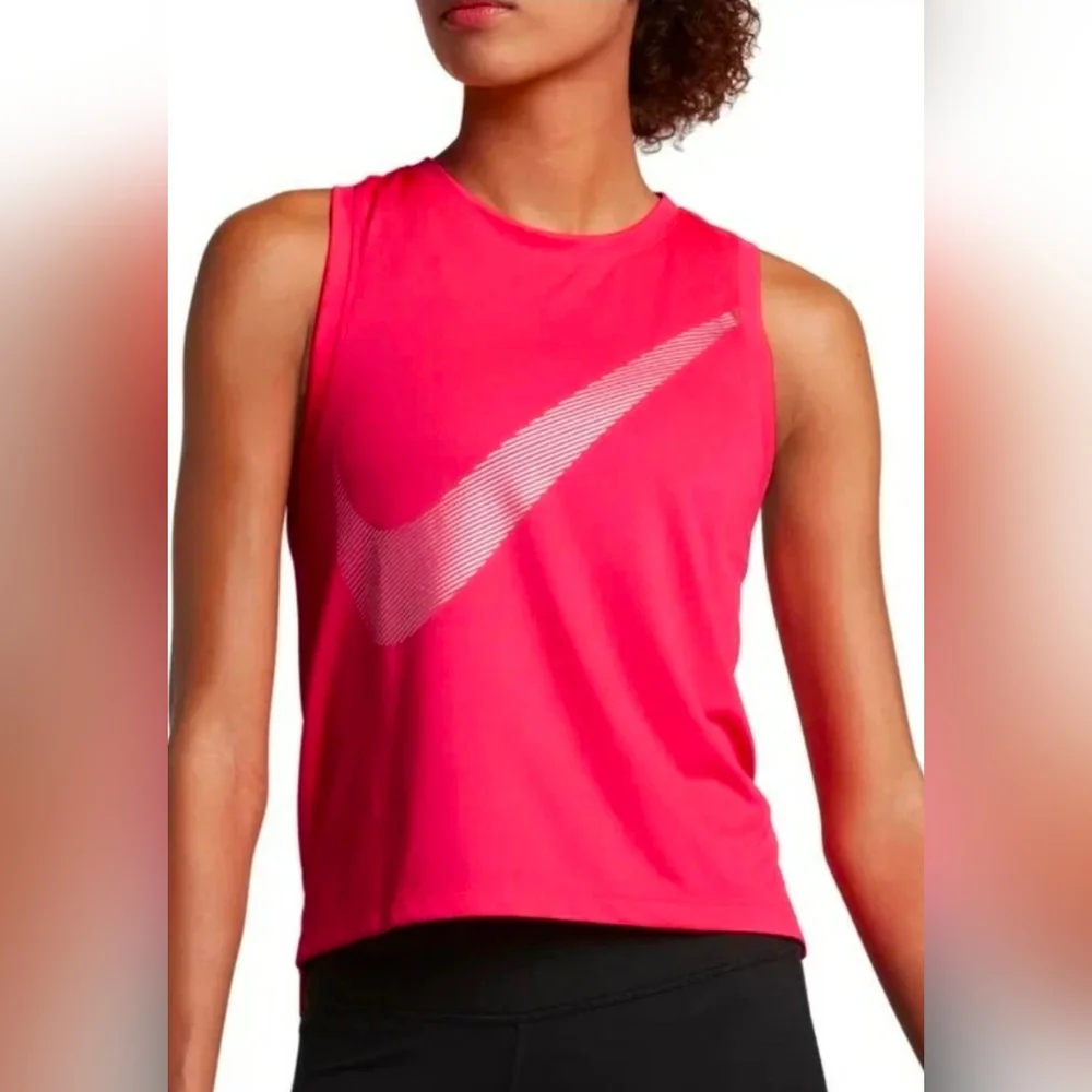Nike Bright Pink Athletic Tank, Size Extra Small